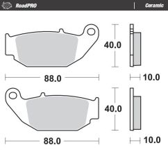 BRAKE PAD CERAMIC - 17220940