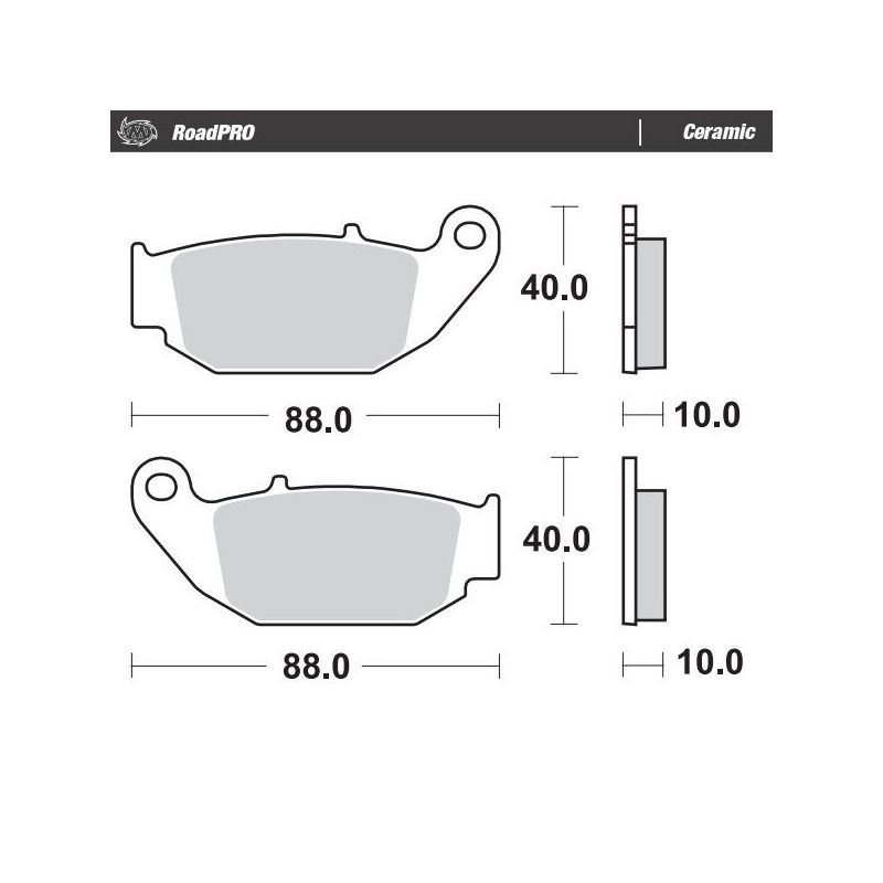BRAKE PAD CERAMIC - 17220940