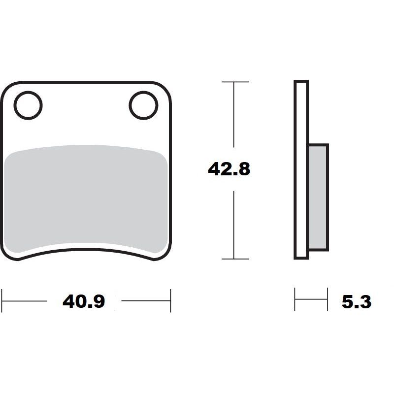 BRAKE PAD CERAMIC - 17220952