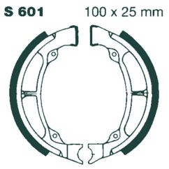 BRAKE SHOE PLAIN SERIES ORGANIC - 17230218