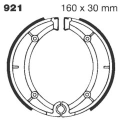 BRAKE SHOE PLAIN SERIES ORGANIC - 17230271