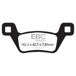BRAKE PAD FA-R SERIES SINTERED METAL - 17212242