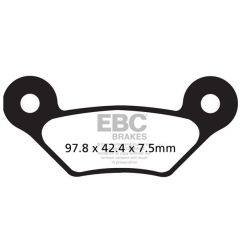 BRAKE PAD FA-R SERIES SINTERED METAL - 17212243