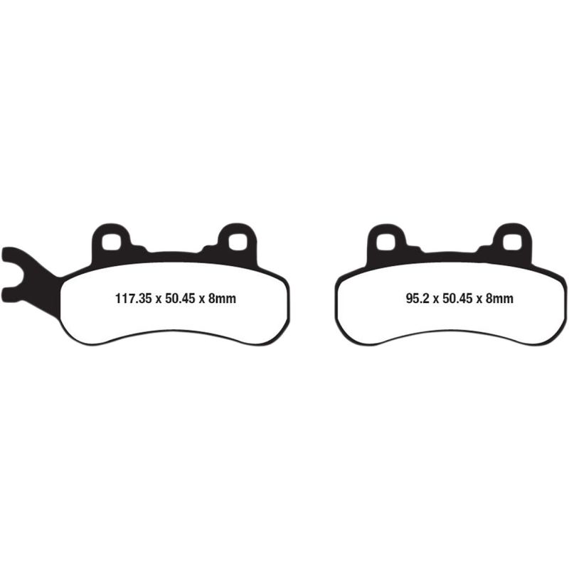 BRAKE PAD FA-R SERIES SINTERED METAL - 17212792
