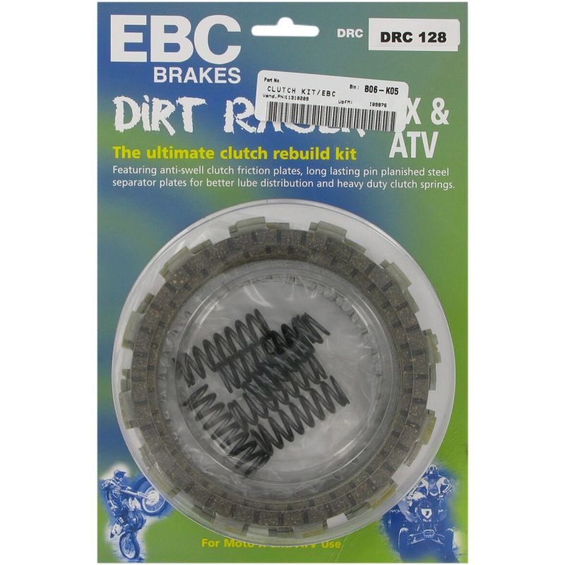 CLUTCH KIT COMPLETE DRC SERIES OFFROAD/ATV PAPER - DRC100