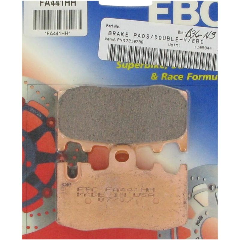BRAKE PAD FA-HH SERIES SINTERED METAL - 17210798