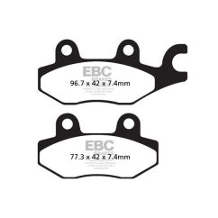 BRAKE PAD FA-HH SERIES SINTERED METAL - 17212233
