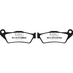 BRAKE PAD FA-HH SERIES SINTERED METAL - 17212425
