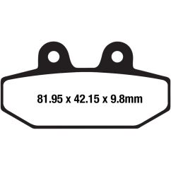 BRAKE PAD FA-HH SERIES SINTERED METAL - 17212768