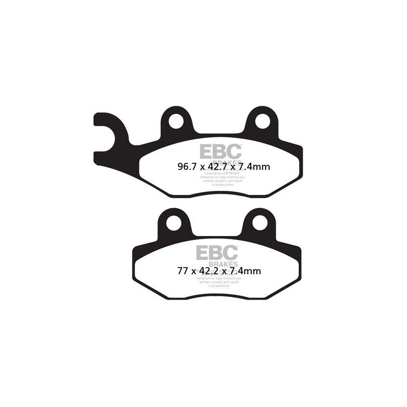 BRAKE PAD FA-R SERIES SINTERED METAL - FA135R