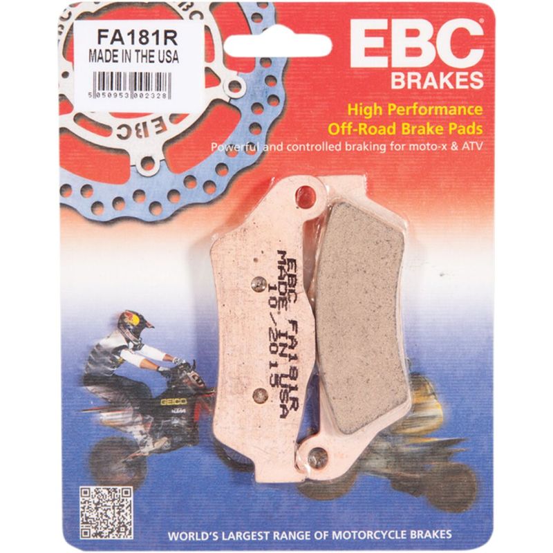 BRAKE PAD FA-R SERIES SINTERED METAL - FA181R