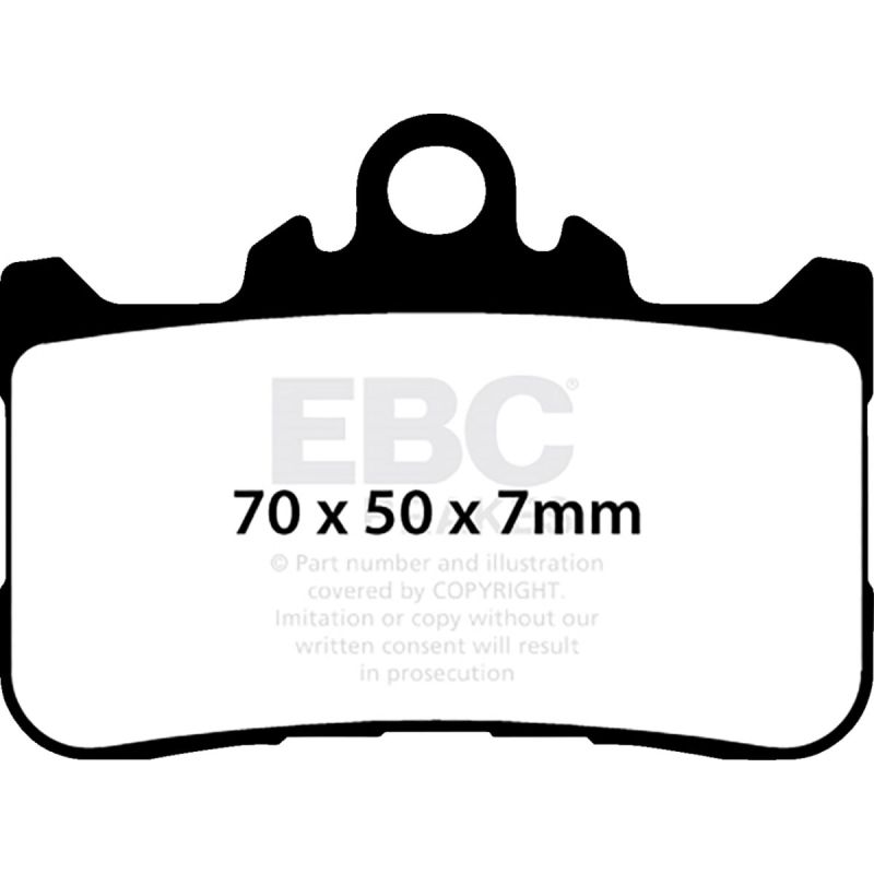 BRAKE PAD SINTERED HH - 17213377
