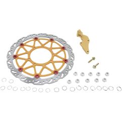 BRAKE ROTOR KIT SUPERMOTO SOLID CONTOUR