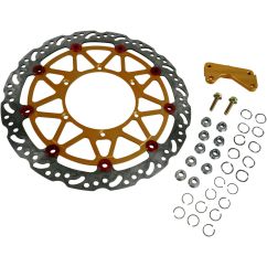 BRAKE ROTOR KIT SUPERMOTO SOLID CONTOUR - 17110599