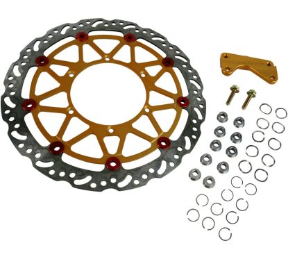BRAKE ROTOR KIT SUPERMOTO SOLID CONTOUR - 17110599