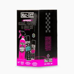 Kit d'entretien moto MUC-OFF Clean, Protect & Lube