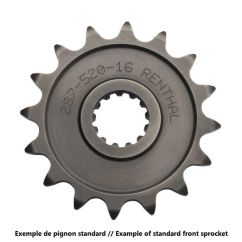 Pignon RENTHAL acier standard - 520