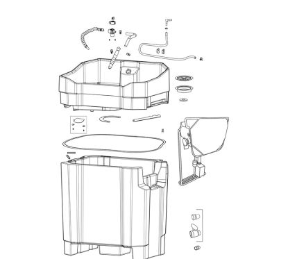 Fontaine de nettoyage BIHR Bio Parts Cleane Pro - 100L