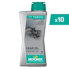 Huile de boîte de vitesse MOTOREX UniSynt ZX - 75W90 - 1L (x10)