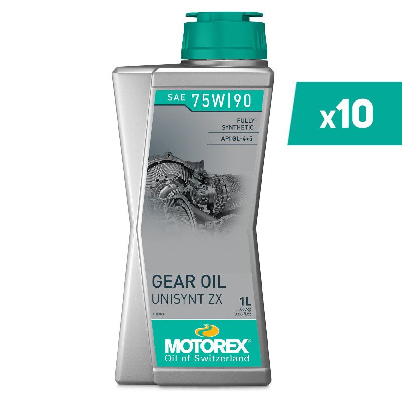 Huile de boîte de vitesse MOTOREX UniSynt ZX - 75W90 - 1L (x10) Huile de boîte de vitesse MOTOREX UniSynt ZX - 75W90 - 1L (x10)