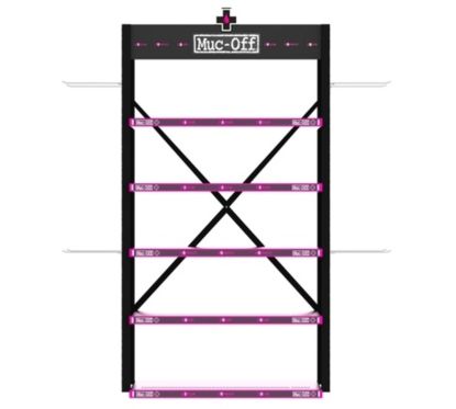 Présentoir premium MUC-OFF éclairé – double