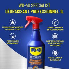 Dégraissant Professionnel WD-40 SPECIAL - 1L