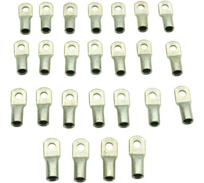 Cosses à sertir 1/4" ALL BALLS 4 AWG - lot de 25