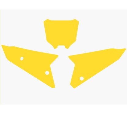Fonds de plaque BLACKBIRD Honda CRF450