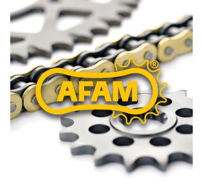 Kit chaîne AFAM 520MX6 12/49 renforcée - Couronne ultra-light