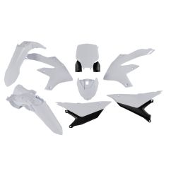 Kit plastique 6 pièces RACETECH - blanc