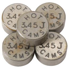 Pastilles de soupape HOT CAMS Ø7,48x3,45mm - jeu de 5