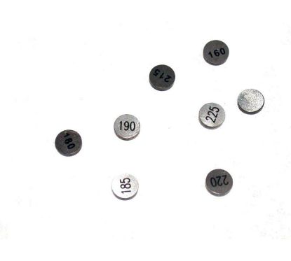 Pastilles de soupape HOT CAMS Ø10,0x2,70mm - jeu de 5