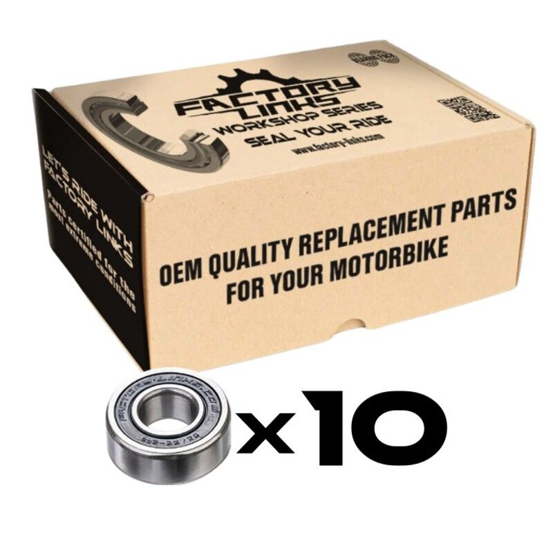Kit de roulements FACTORY LINKS - 6203 2RS x10