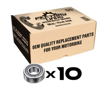 Kit de roulements FACTORY LINKS - 6203 2RS x10