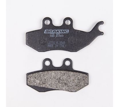 Plaquettes de frein BRAKING route/Scooter/Off-Road/Quad semi-métallique - 770SM1