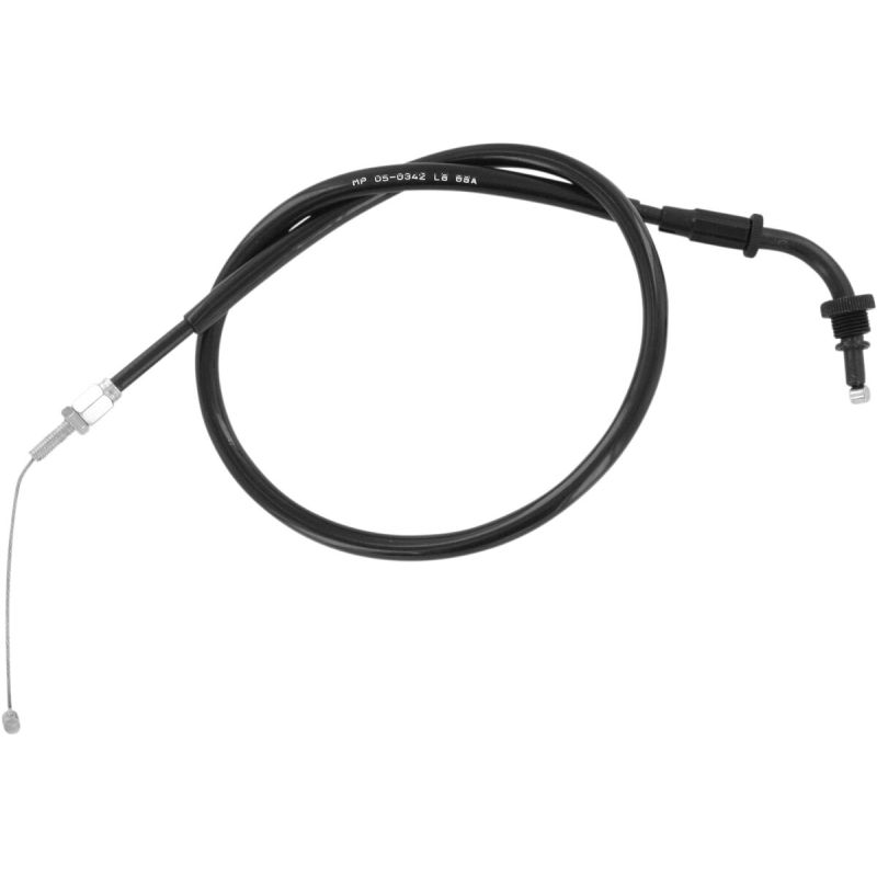 Câble d'accélérateur vinyle noir