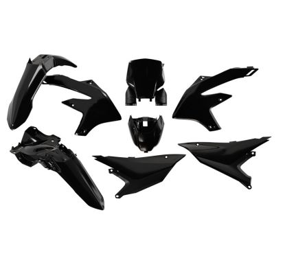 Kit plastique 6 pièces RACETECH - noir