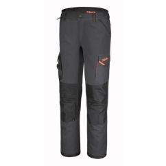 Pantalon de travail BETA 7818G à multiples poches en tissu élastique – gris