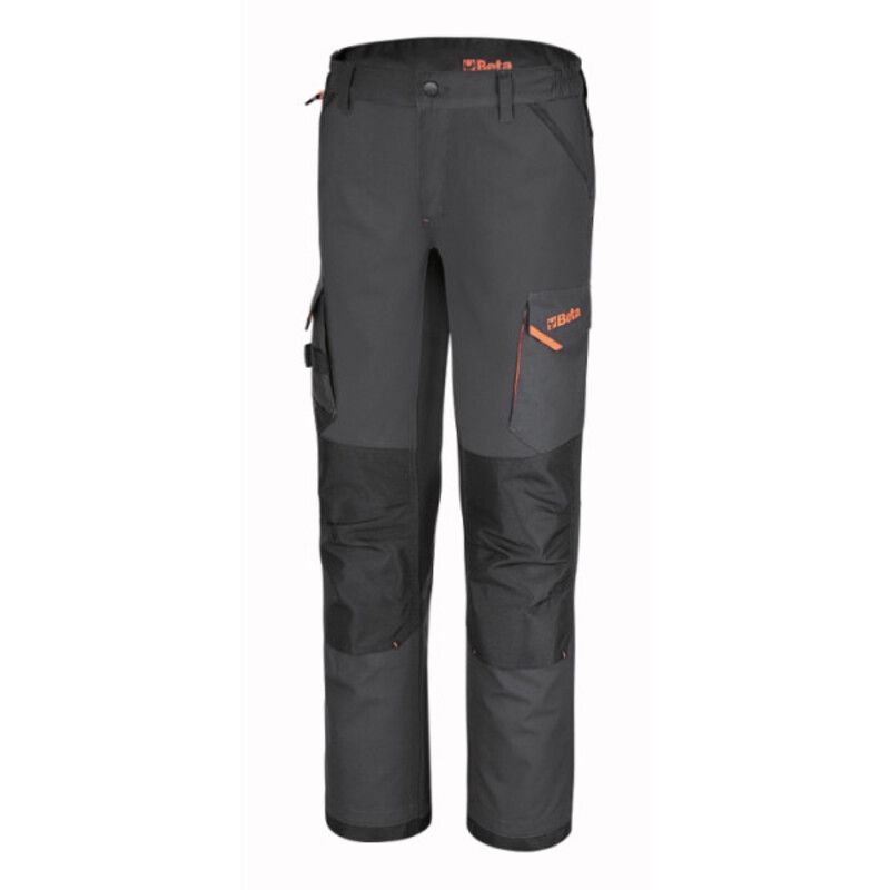 Pantalon de travail BETA 7818G à multiples poches en tissu élastique – gris Pantalon de travail BETA 7818G à multiples poches en tissu élastique – gris