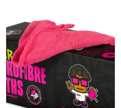 Lingettes microfibres MUC-OFF Tear-Off - rouleau de 50
