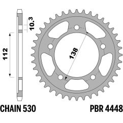 Couronne PBR acier standard - 530