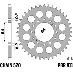 Couronne PBR acier standard - 520