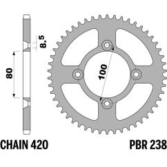 Couronne PBR acier standard - 420