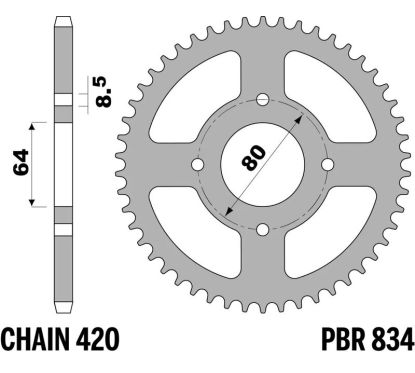Couronne PBR acier standard - 420