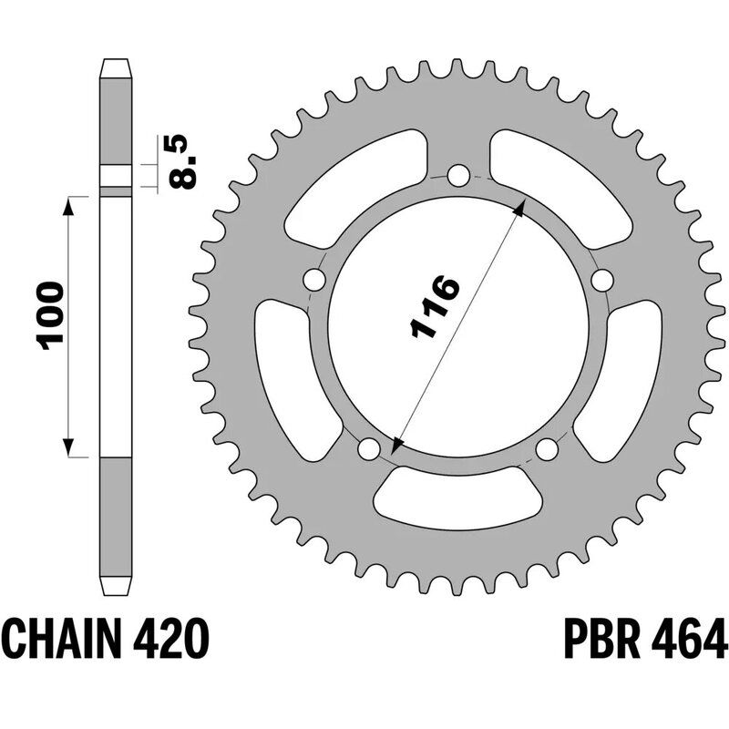 Couronne PBR Acier Standard - 420