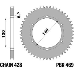 Couronne PBR Acier Standard - 428