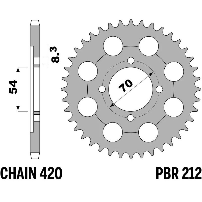 Couronne PBR Acier Standard - 420