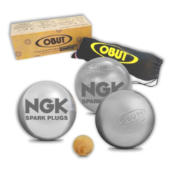 Triplette de boules de pétanque NGK par OBUT - 73mm