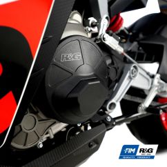 Kit de couvre-carter R&G RACING - 2 pièces noir