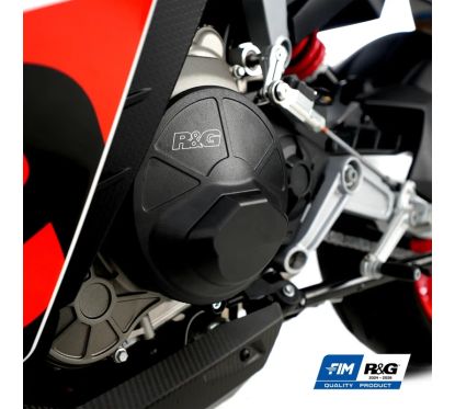 Kit de couvre-carter R&G RACING - 2 pièces noir